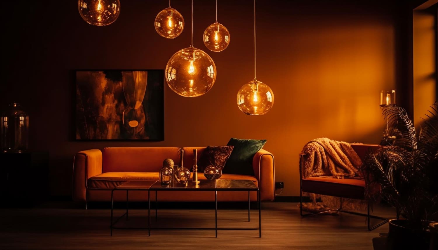 comfortable-modern-living-room-with-elegant-lighting-equipment-generated