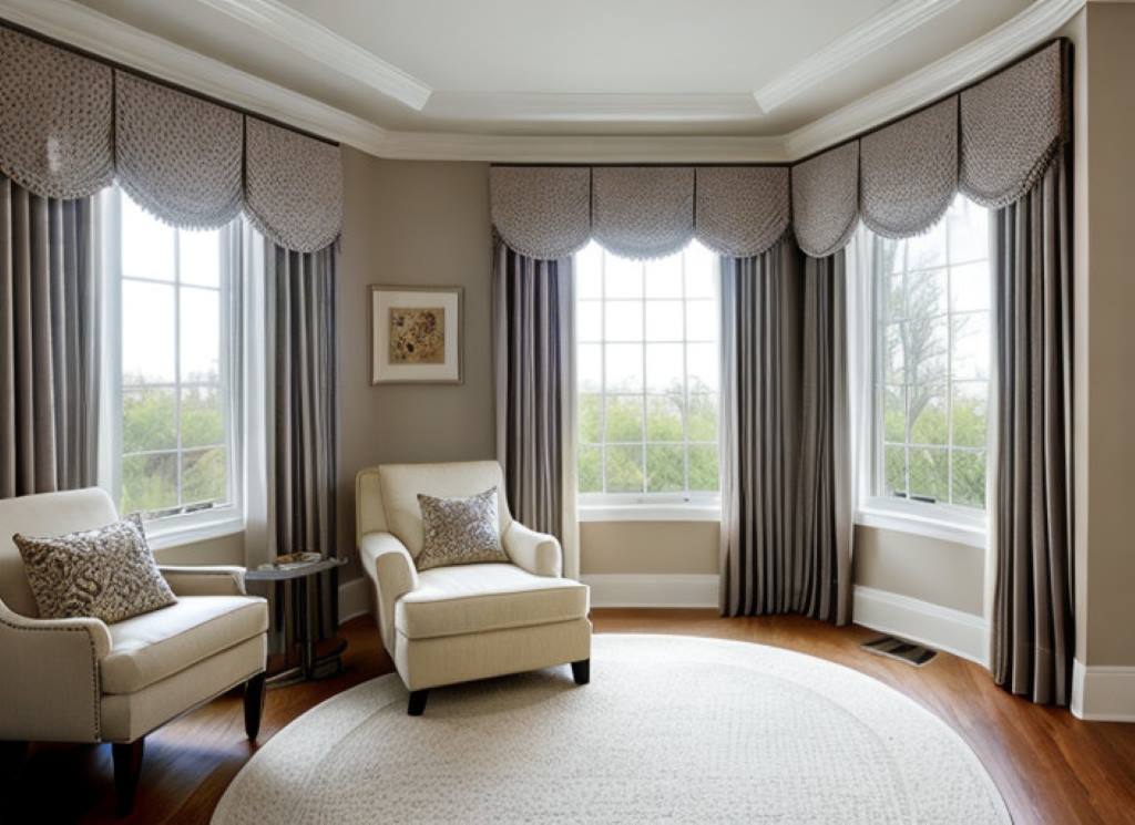 Window Curtains, in Interior Design 